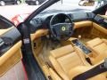 Tan 1995 Ferrari F355 Berlinetta Interior Color