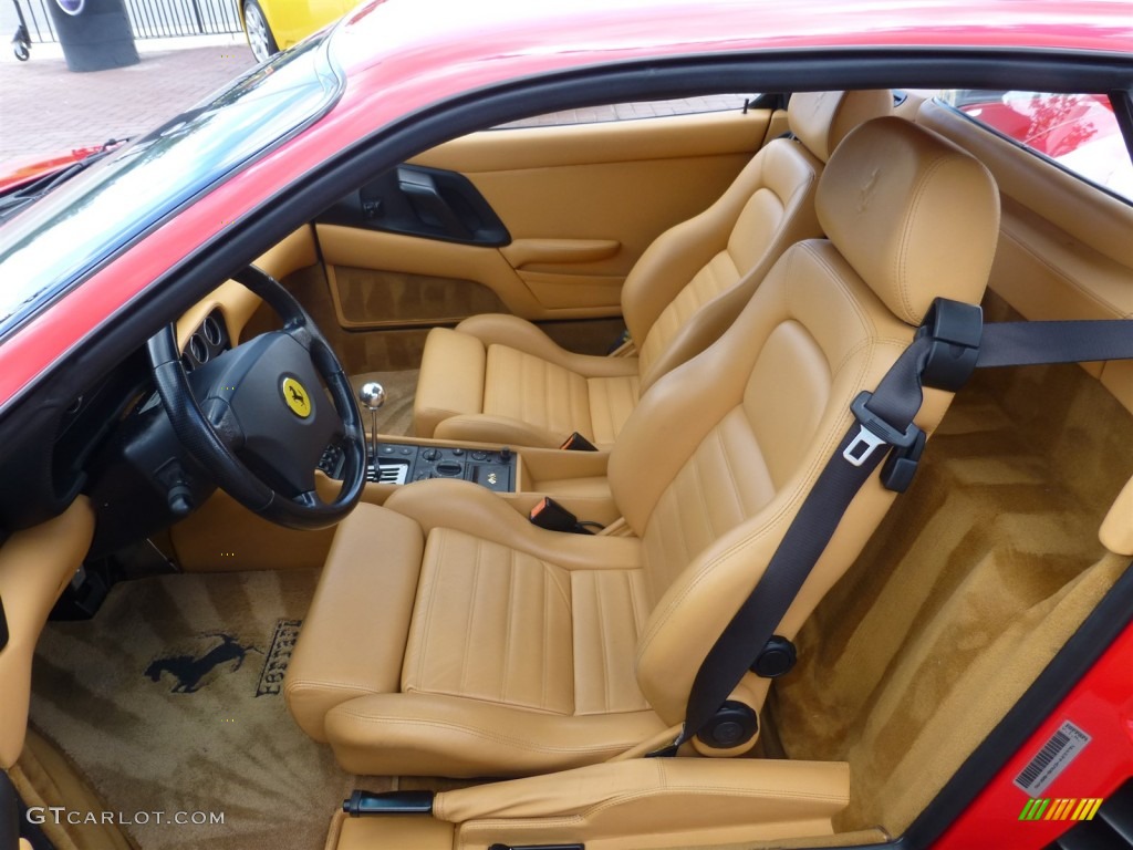 Tan Interior 1995 Ferrari F355 Berlinetta Photo #95237053