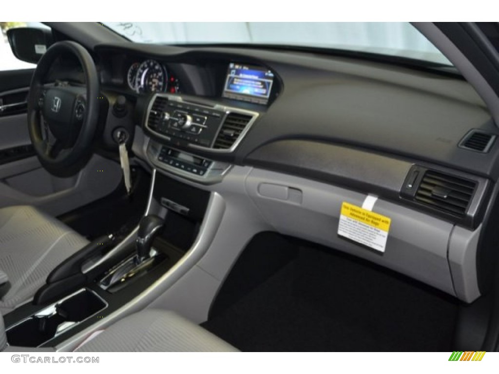 2014 Accord LX Sedan - Modern Steel Metallic / Gray photo #24