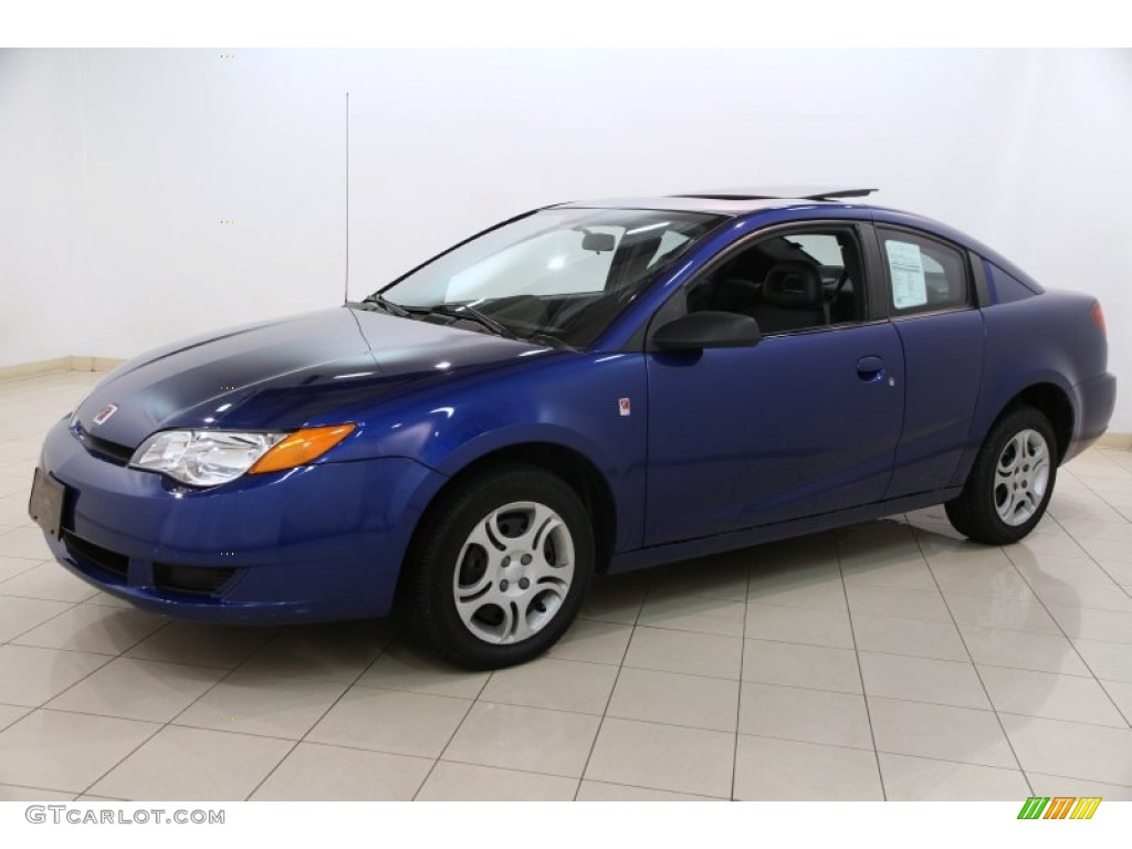 Pacific Blue 2005 Saturn ION 2 Quad Coupe Exterior Photo #95238376