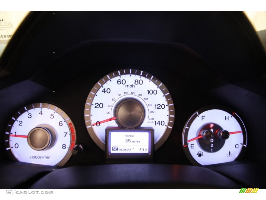 2011 Pilot Touring 4WD - White Diamond Pearl / Black photo #8