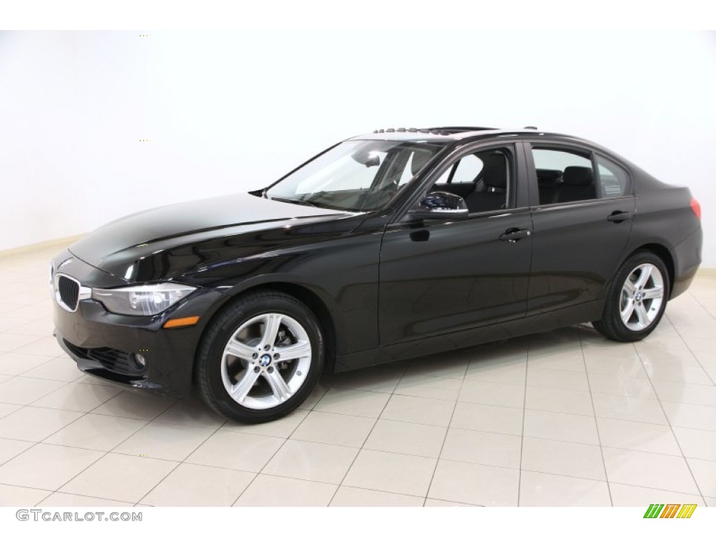 2014 3 Series 328i xDrive Sedan - Jet Black / Black photo #3