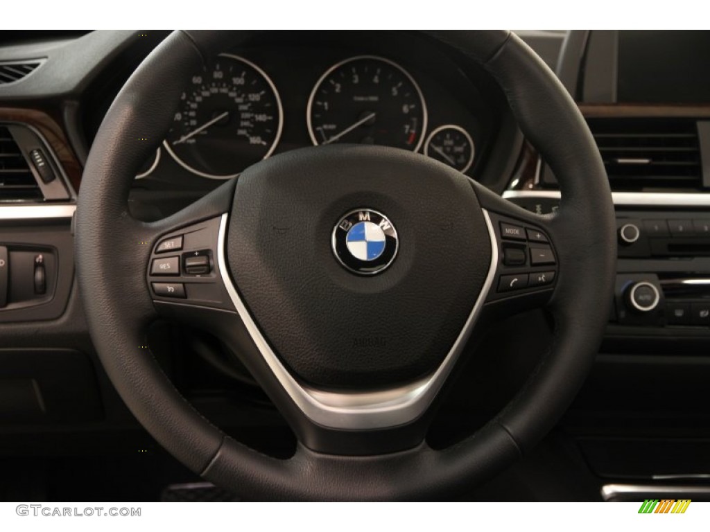 2014 3 Series 328i xDrive Sedan - Jet Black / Black photo #7