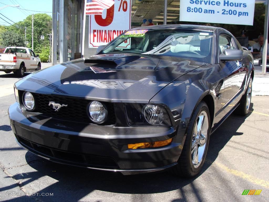 2008 Mustang GT Premium Coupe - Alloy Metallic / Light Graphite photo #1
