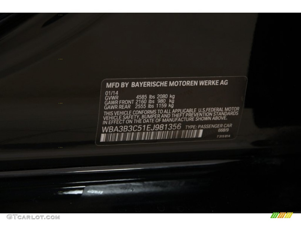 2014 3 Series 328i xDrive Sedan - Jet Black / Black photo #30