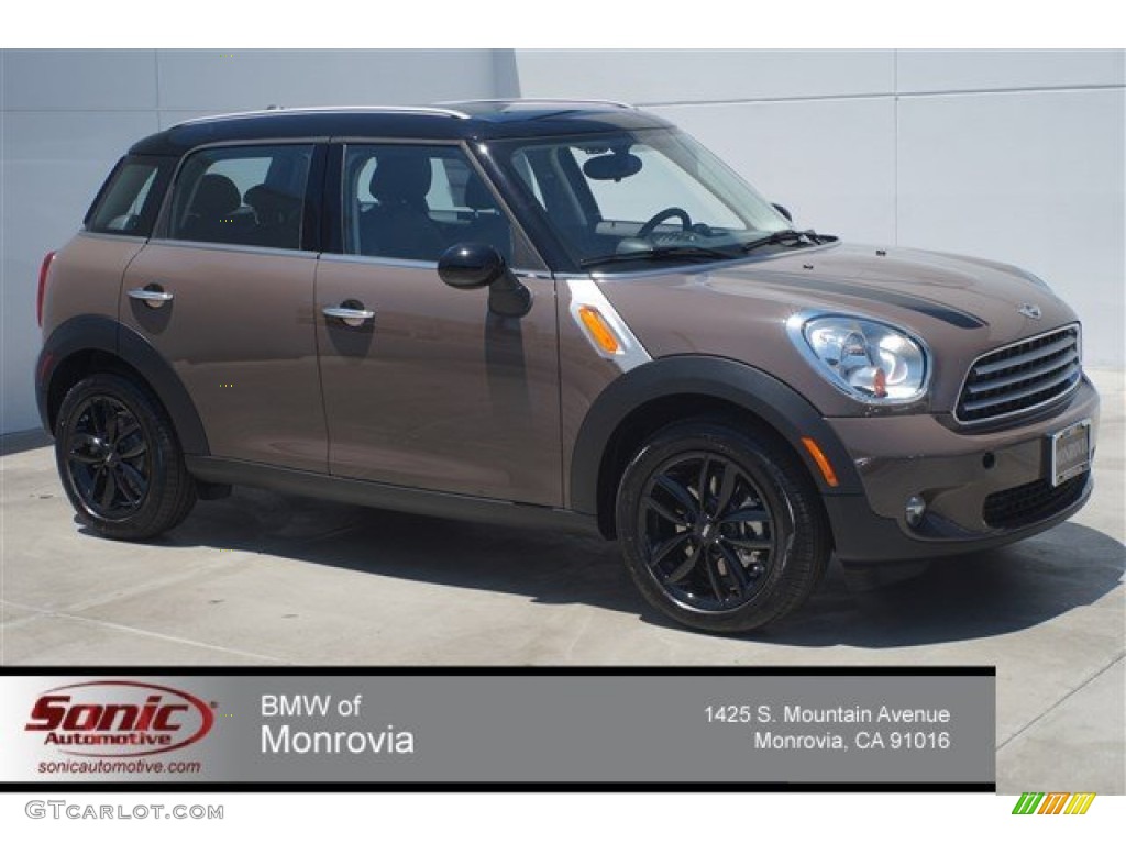 2014 Cooper Countryman - Light Coffee / Carbon Black photo #1