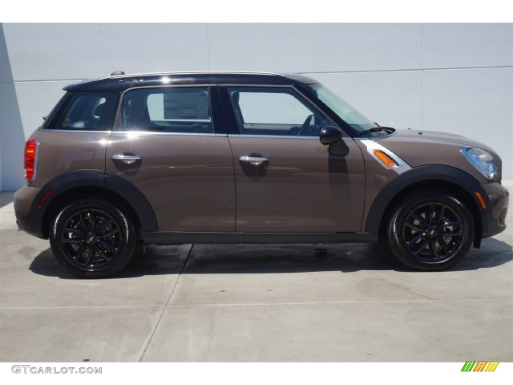 2014 Cooper Countryman - Light Coffee / Carbon Black photo #2