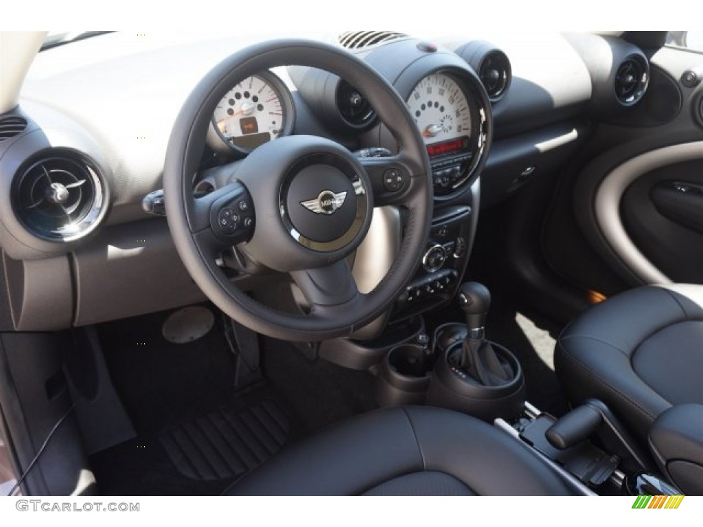 2014 Cooper Countryman - Light Coffee / Carbon Black photo #6