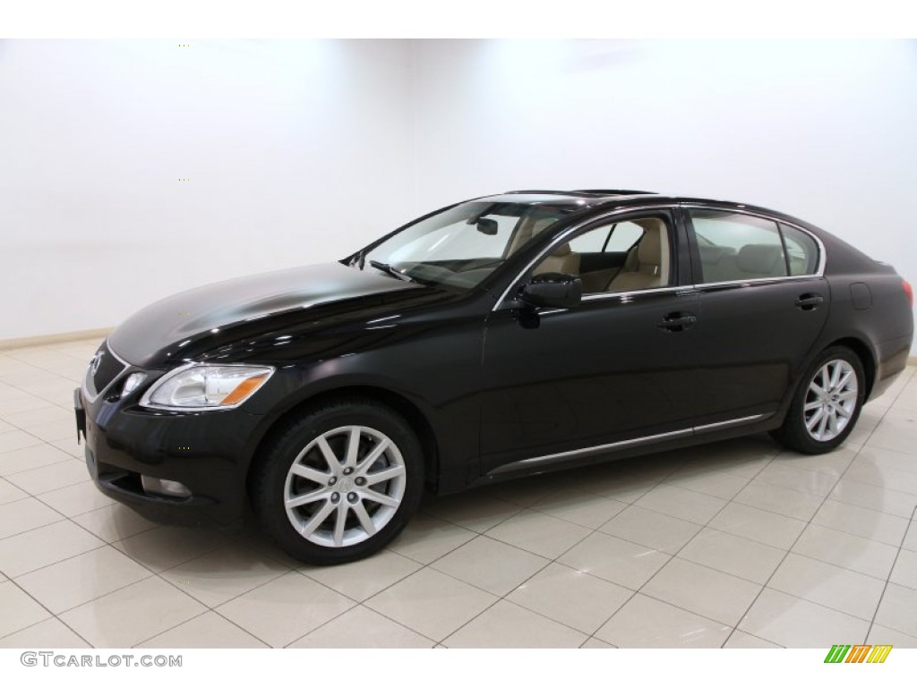 Obsidian Black 2007 Lexus GS 350 AWD Exterior Photo #95241456