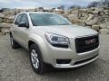 Champagne Silver Metallic 2014 GMC Acadia SLE Exterior