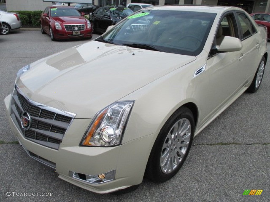 2010 CTS 3.6 Sedan - Vanilla Latte / Cashmere/Cocoa photo #2