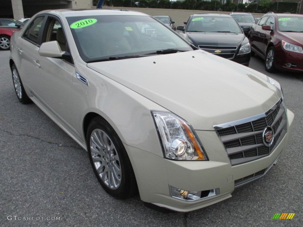 2010 CTS 3.6 Sedan - Vanilla Latte / Cashmere/Cocoa photo #8