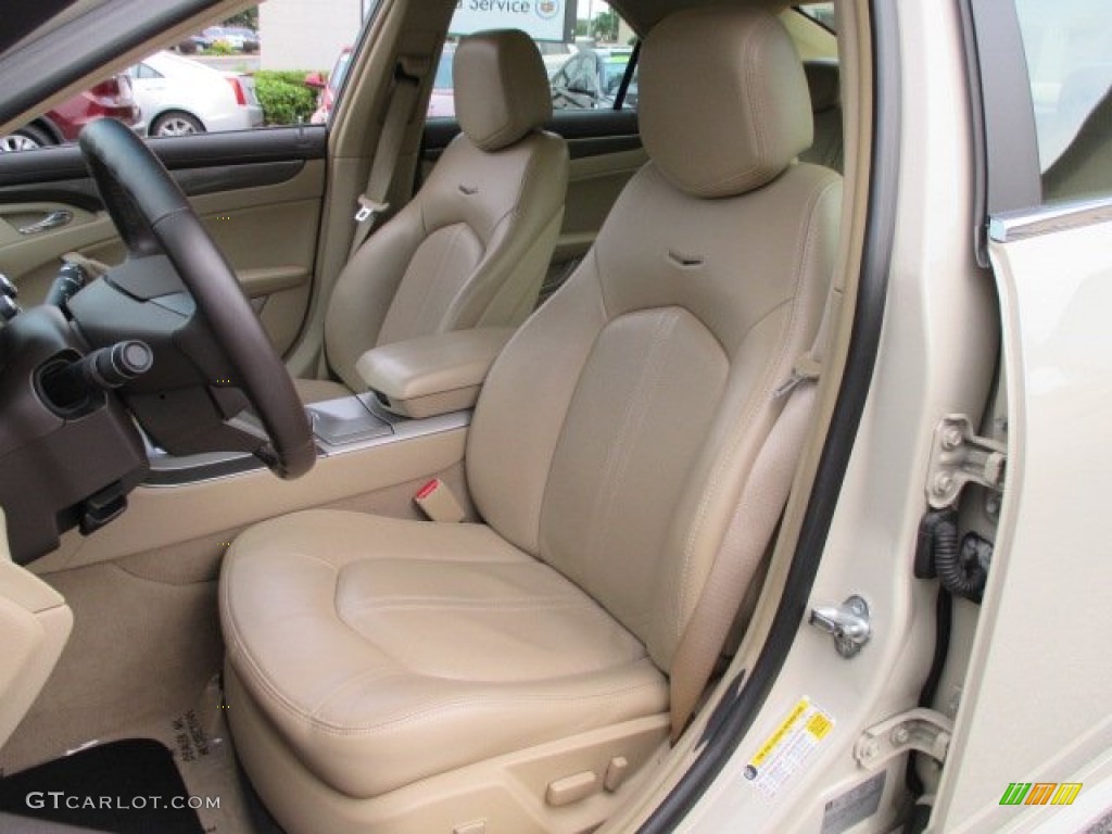 2010 CTS 3.6 Sedan - Vanilla Latte / Cashmere/Cocoa photo #10