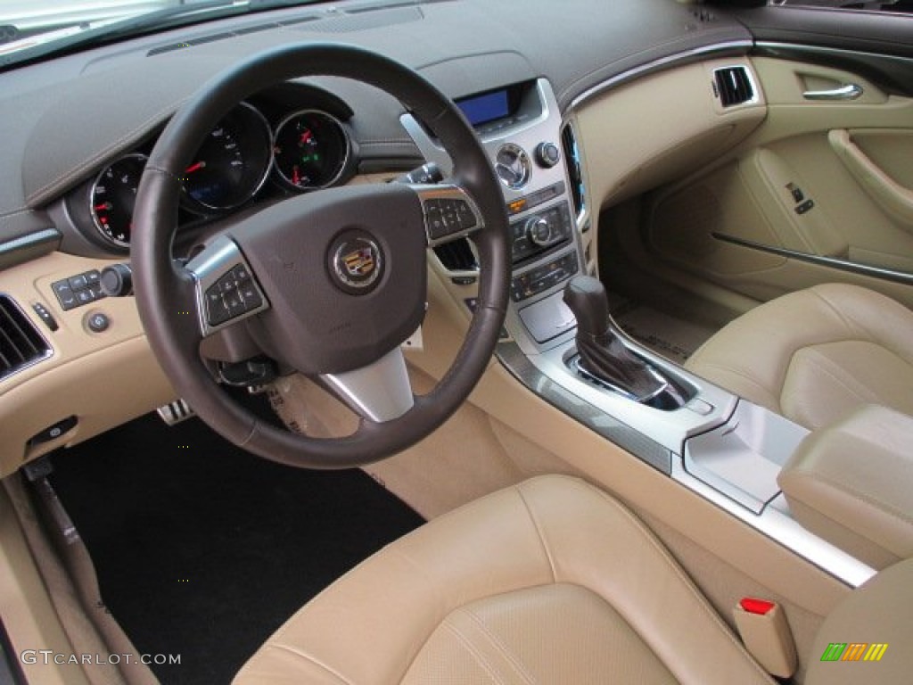 2010 CTS 3.6 Sedan - Vanilla Latte / Cashmere/Cocoa photo #11