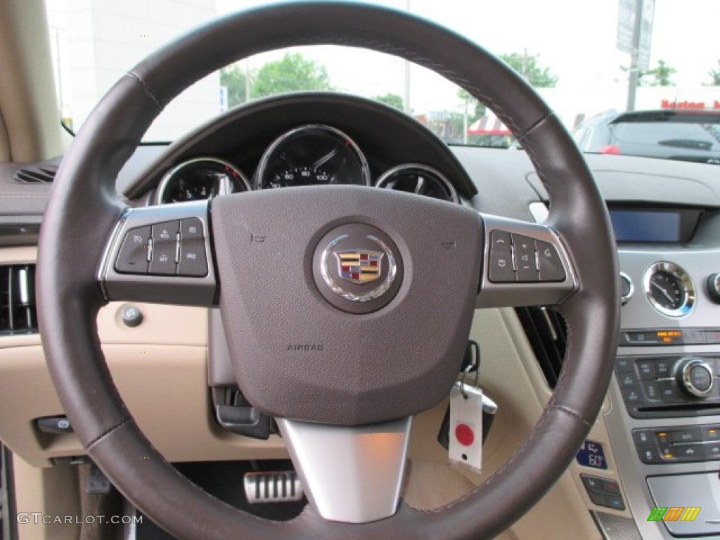 2010 CTS 3.6 Sedan - Vanilla Latte / Cashmere/Cocoa photo #12