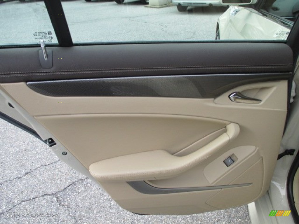 2010 CTS 3.6 Sedan - Vanilla Latte / Cashmere/Cocoa photo #21