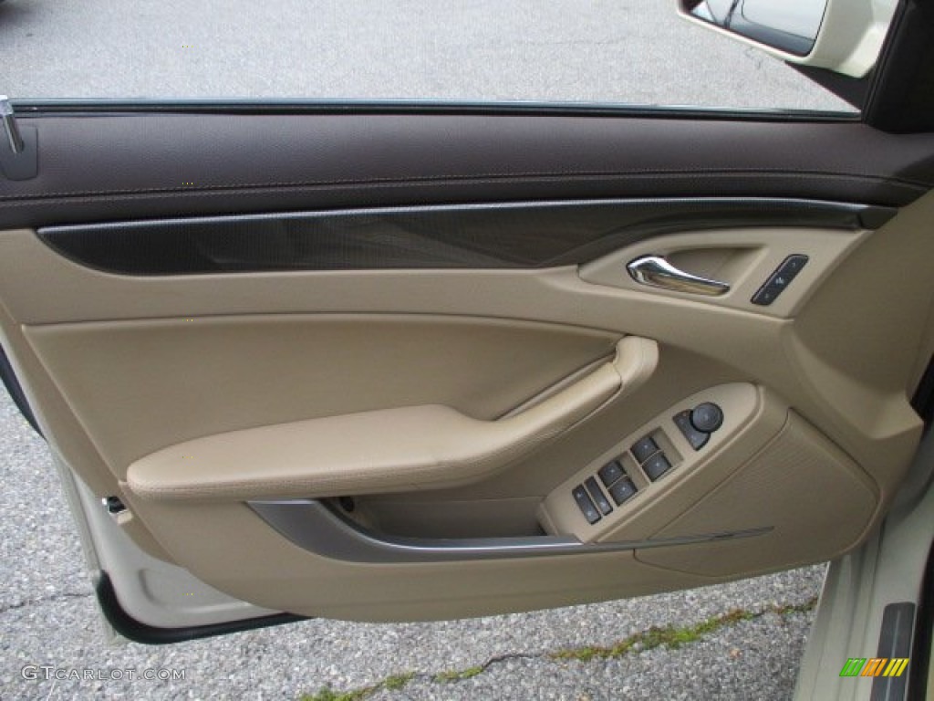 2010 CTS 3.6 Sedan - Vanilla Latte / Cashmere/Cocoa photo #22
