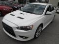 Wicked White 2012 Mitsubishi Lancer RALLIART AWD Exterior