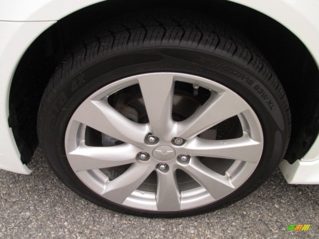 2012 Mitsubishi Lancer RALLIART AWD Wheel Photo #95243214