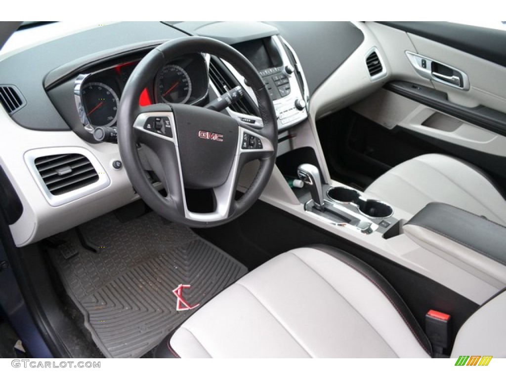 Light Titanium Interior 2013 GMC Terrain SLT AWD Photo #95243676