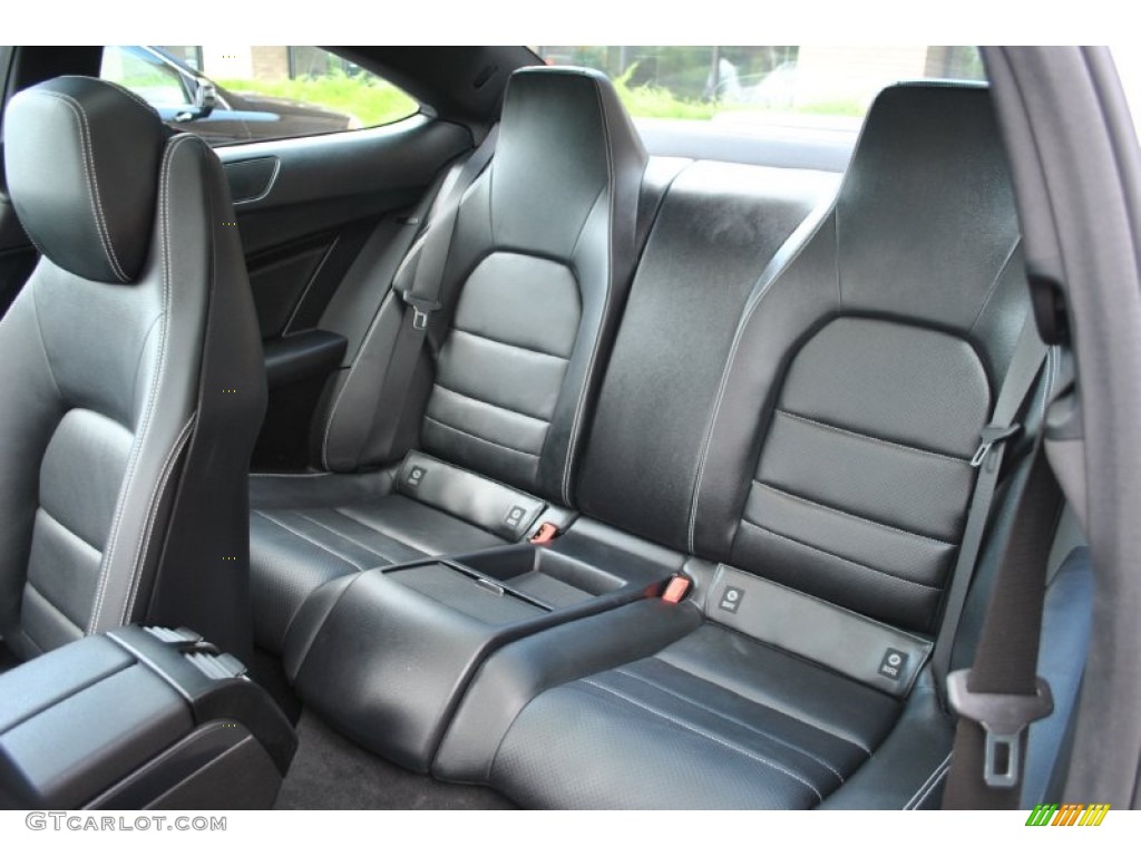 Black Interior 2012 Mercedes-Benz C 250 Coupe Photo #95243850