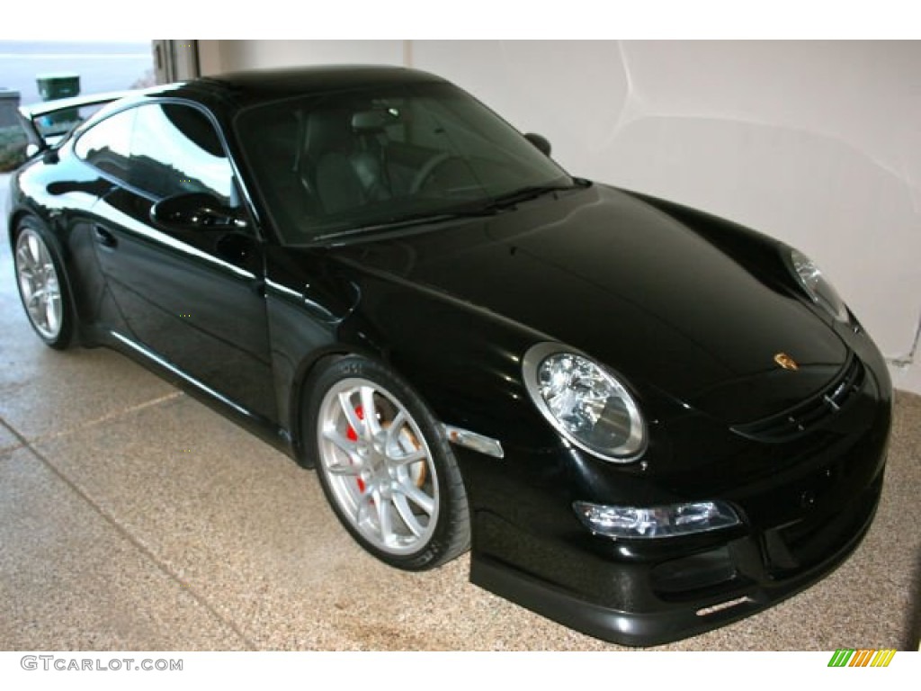 2008 911 GT3 - Black / Black photo #1