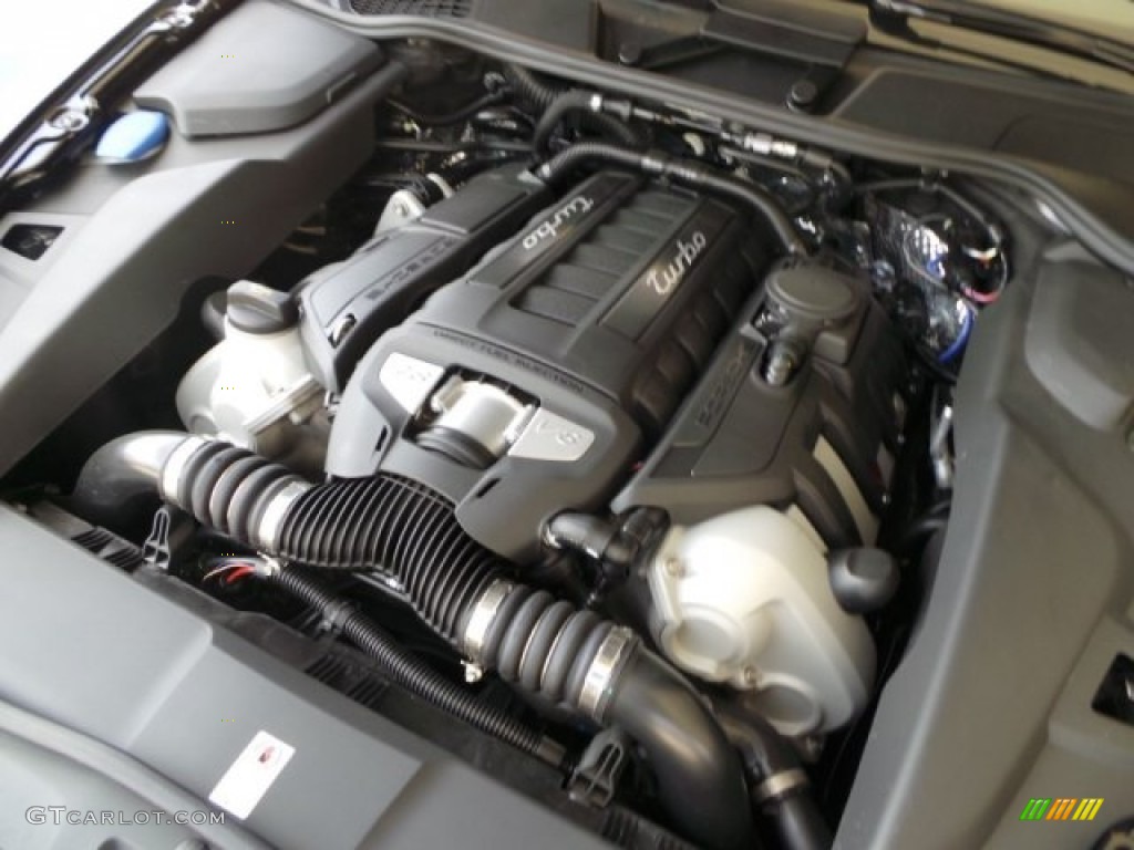 2014 Porsche Cayenne Turbo 4.8 Liter DFI Twin-Turbocharged DOHC 32-Valve VVT V8 Engine Photo #95246157