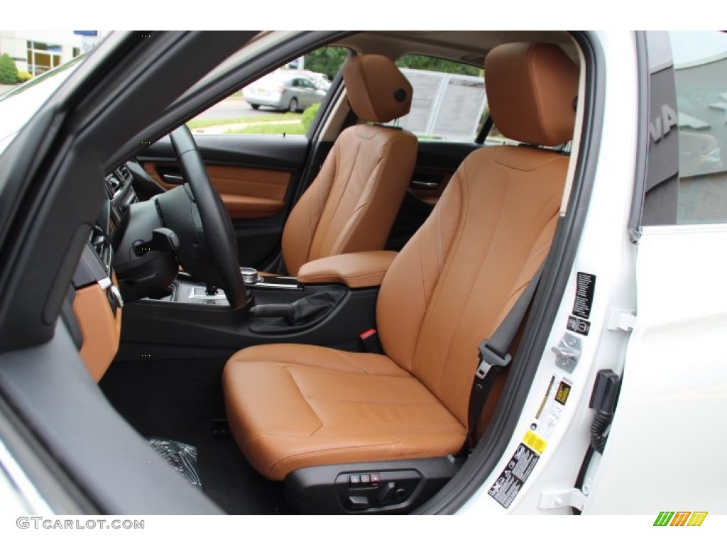 Saddle Brown Interior 2014 BMW 3 Series 328i xDrive Sedan Photo #95247093