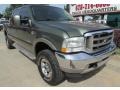 2003 Estate Green Metallic Ford F350 Super Duty Lariat Crew Cab 4x4  photo #6