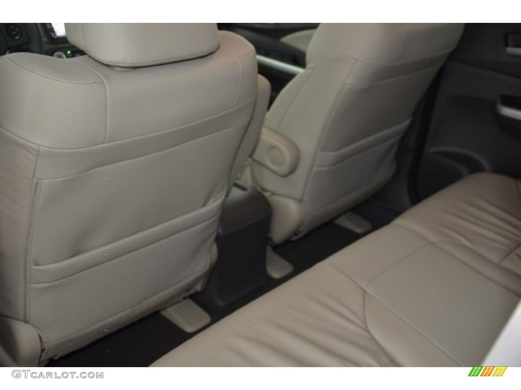 2014 CR-V EX-L AWD - White Diamond Pearl / Beige photo #19