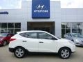 Cotton White 2010 Hyundai Tucson GLS