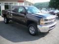 Tungsten Metallic - Silverado 2500HD WT Crew Cab 4x4 Photo No. 4