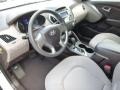 2010 Cotton White Hyundai Tucson GLS  photo #20