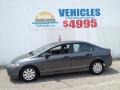 2009 Polished Metal Metallic Honda Civic DX-VP Sedan  photo #5