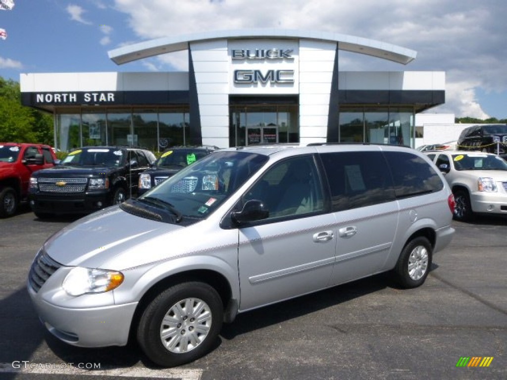 2007 Town & Country LX - Bright Silver Metallic / Medium Slate Gray photo #1