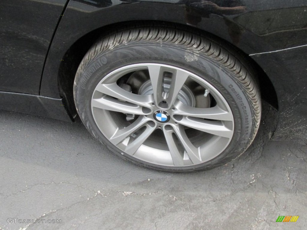 2014 3 Series 335i xDrive Sedan - Jet Black / Black photo #3