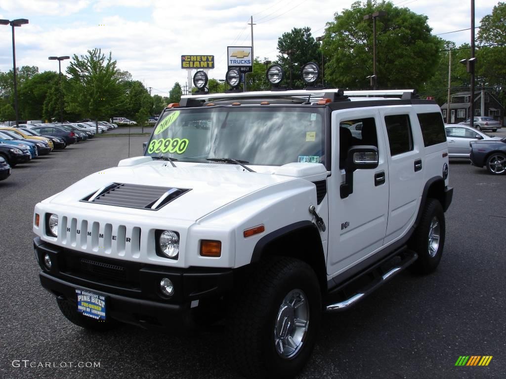 Birch White Hummer H2