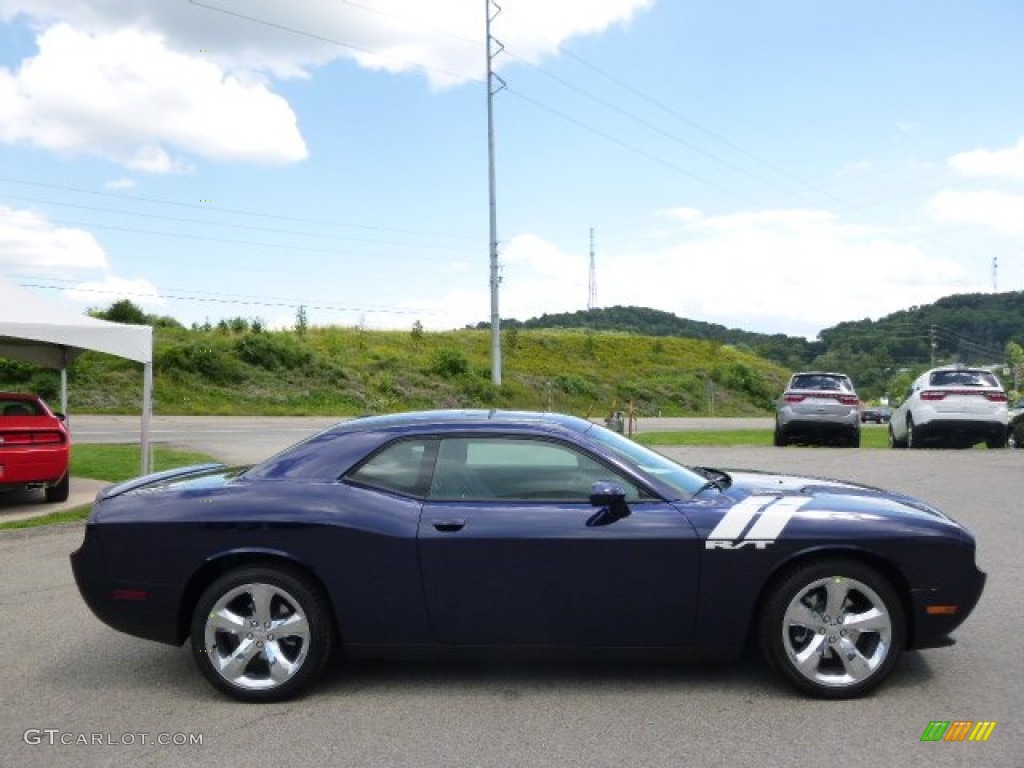 2014 Challenger R/T - Jazz Blue Pearl Coat / Dark Slate Gray photo #5
