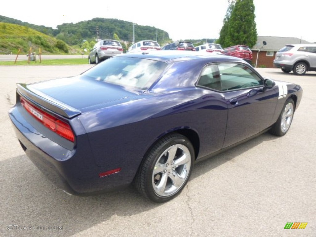 2014 Challenger R/T - Jazz Blue Pearl Coat / Dark Slate Gray photo #6