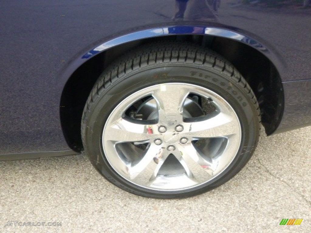 2014 Challenger R/T - Jazz Blue Pearl Coat / Dark Slate Gray photo #9