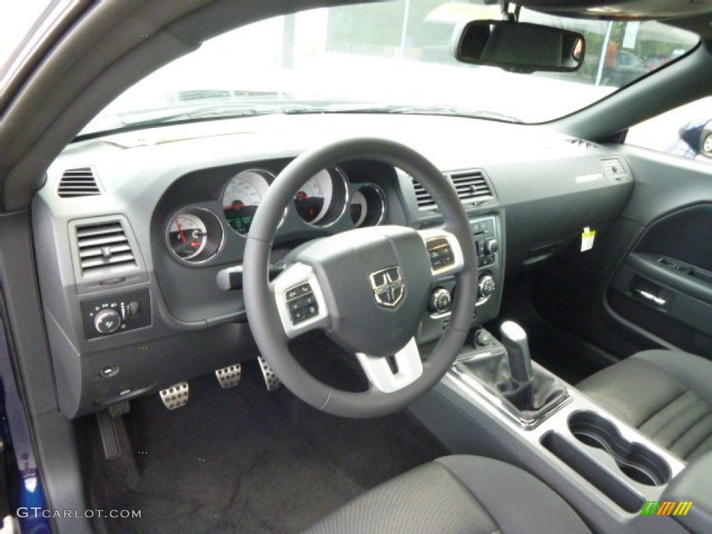 2014 Challenger R/T - Jazz Blue Pearl Coat / Dark Slate Gray photo #12