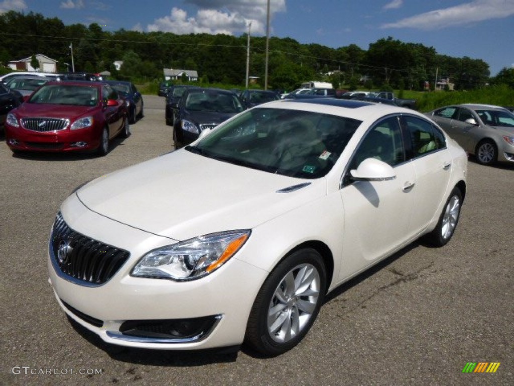 2014 Regal AWD - White Diamond Tricoat / Light Neutral photo #1