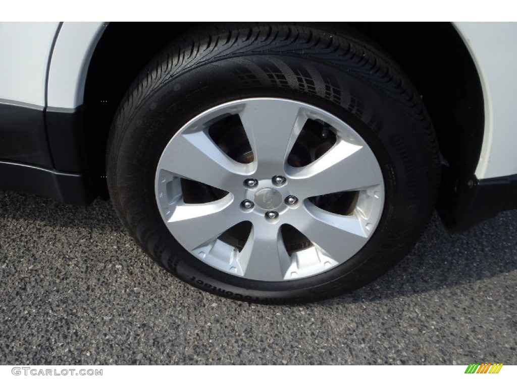 2010 Subaru Outback 2.5i Premium Wagon Wheel Photo #95256441