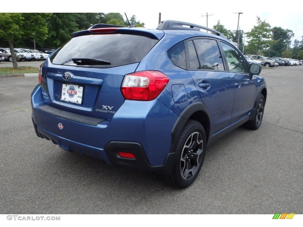 2014 XV Crosstrek 2.0i Premium - Quartz Blue Pearl / Ivory photo #5