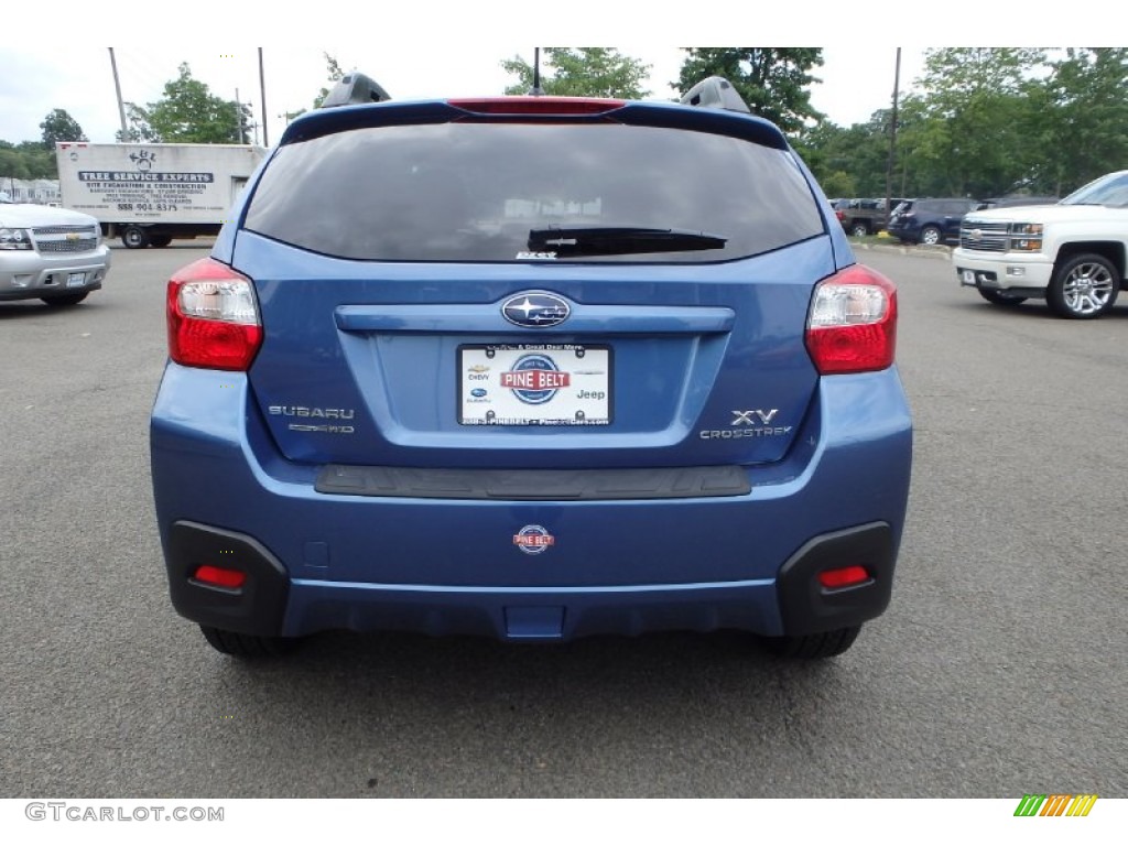 2014 XV Crosstrek 2.0i Premium - Quartz Blue Pearl / Ivory photo #6