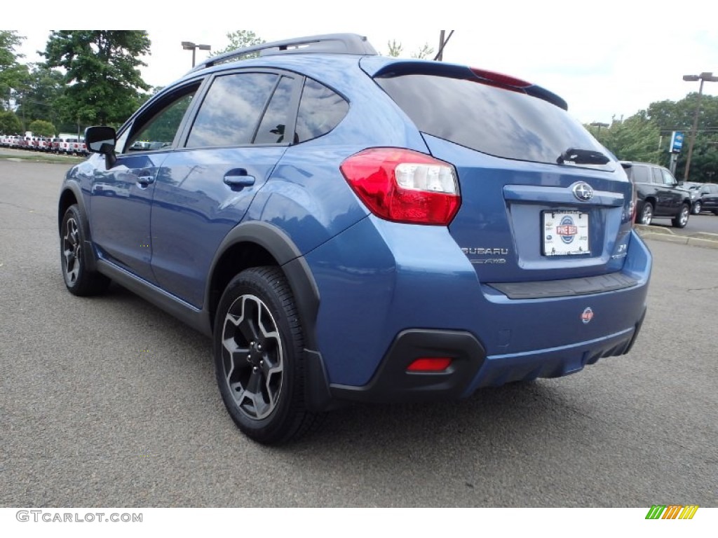 2014 XV Crosstrek 2.0i Premium - Quartz Blue Pearl / Ivory photo #7