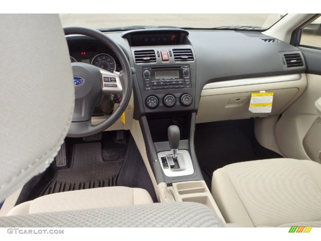 2014 XV Crosstrek 2.0i Premium - Quartz Blue Pearl / Ivory photo #14