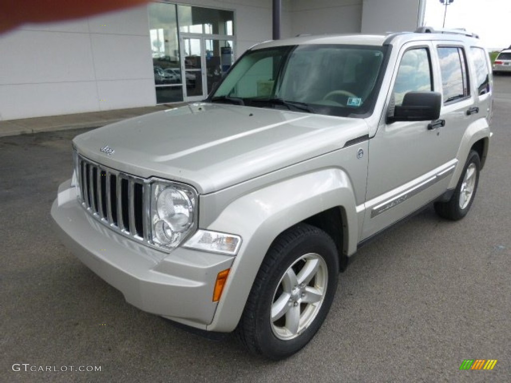 Light Graystone Pearl 2008 Jeep Liberty Limited 4x4 Exterior Photo #95257758