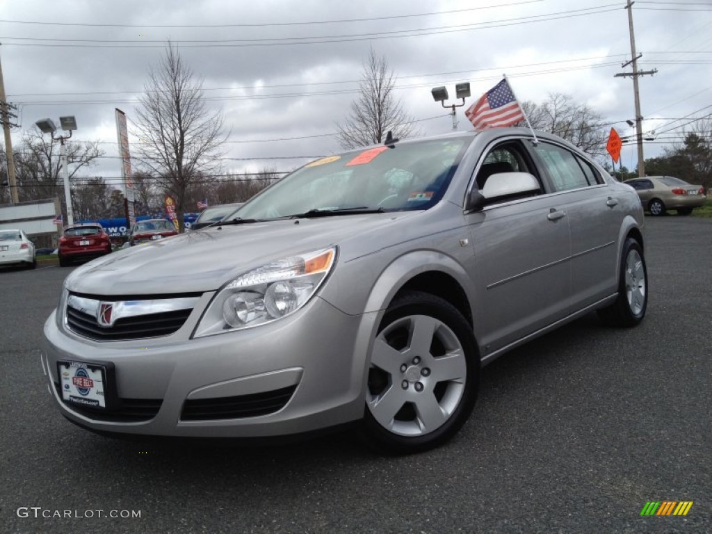 2008 Silver Pearl Saturn Aura XE 95244752 Car Color