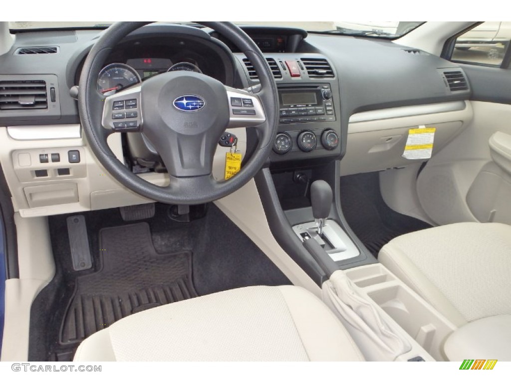 2014 XV Crosstrek 2.0i Premium - Quartz Blue Pearl / Ivory photo #15